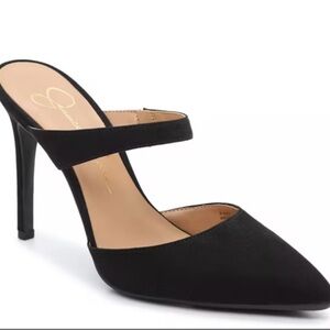 Jessica Simpson Black Stiletto Heels